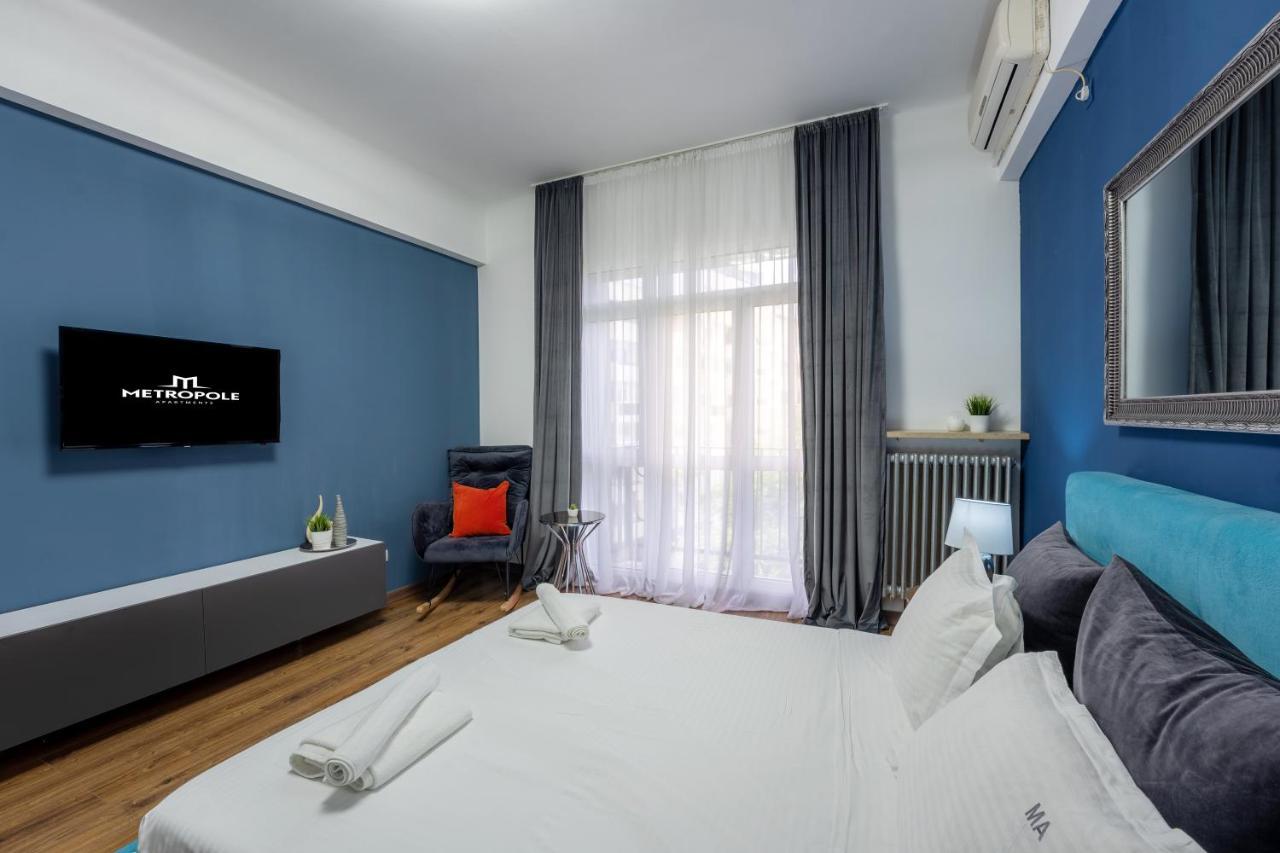 Metropole Apartments Studio City Bukares Bagian luar foto