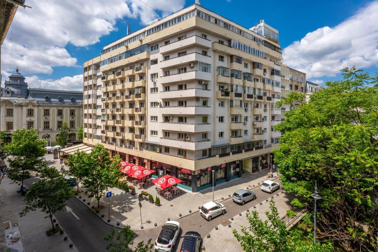 Metropole Apartments Studio City Bukares Bagian luar foto