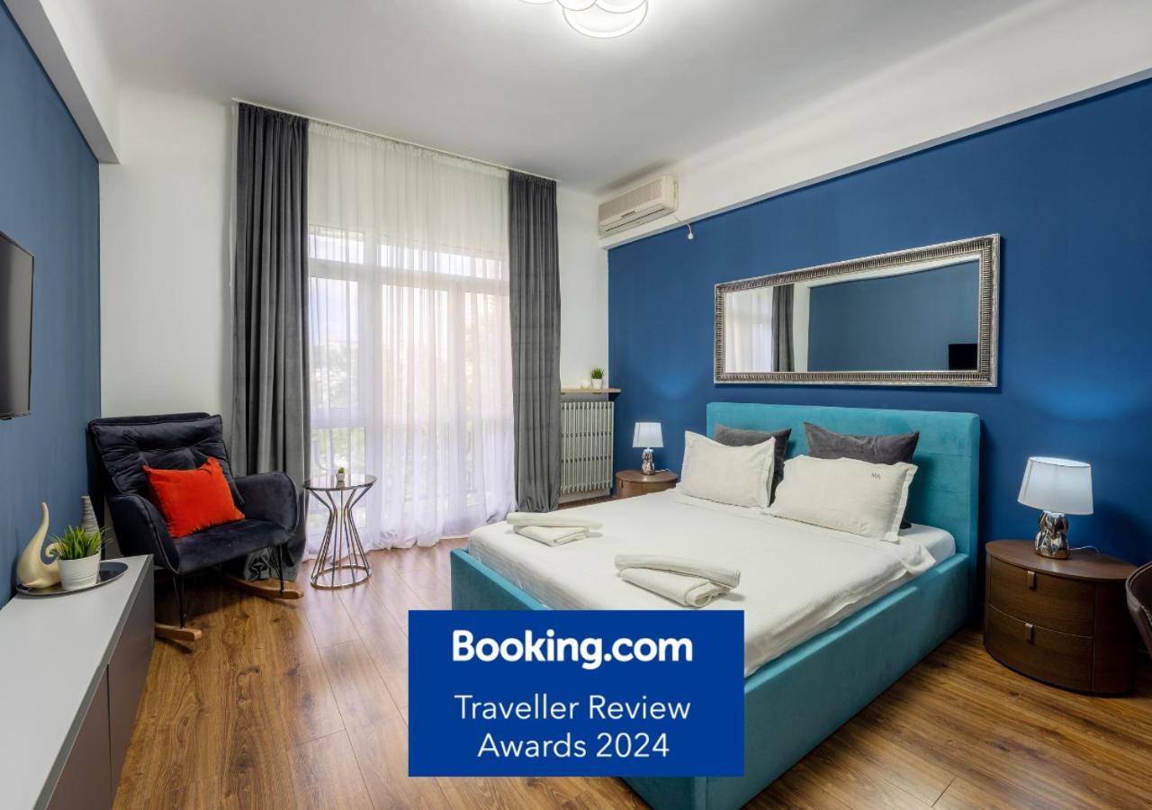 Metropole Apartments Studio City Bukares Bagian luar foto